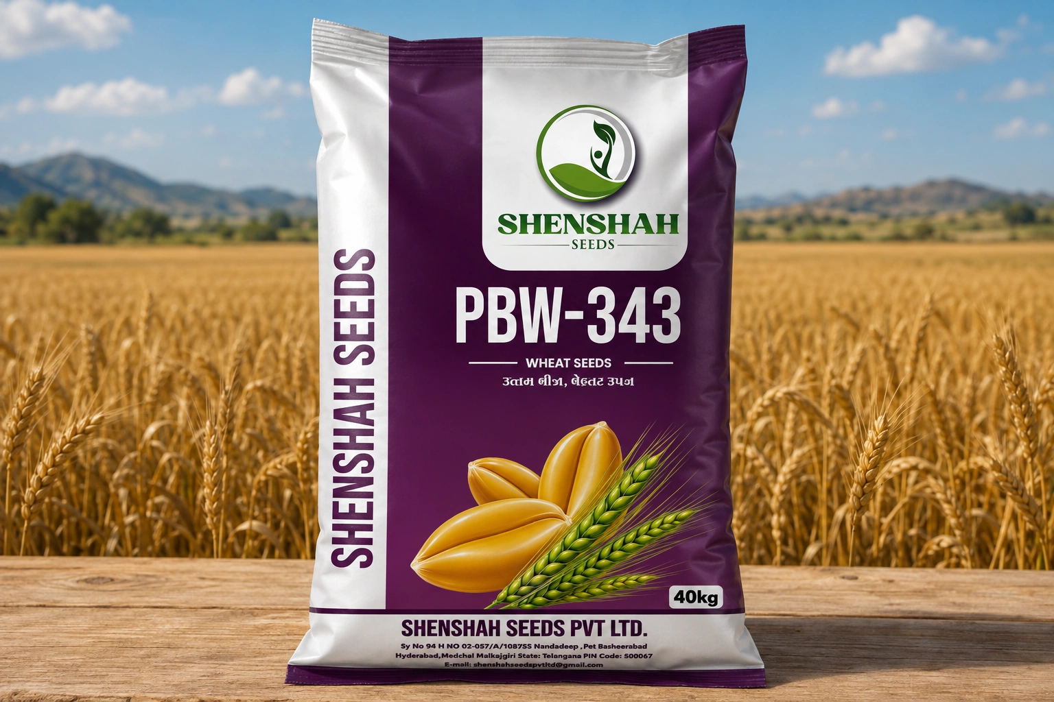 PBW-343 Wheat Seeds
